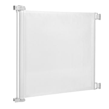 高さ33インチの引き込み式メッシュ安全ゲート(屋内・屋外兼用)